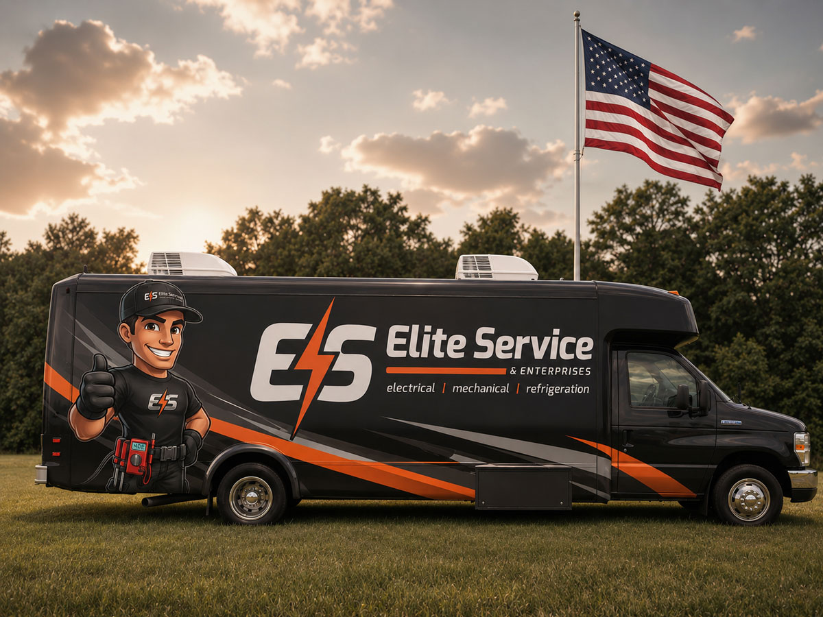The Elite Service team on the bus, off the clock